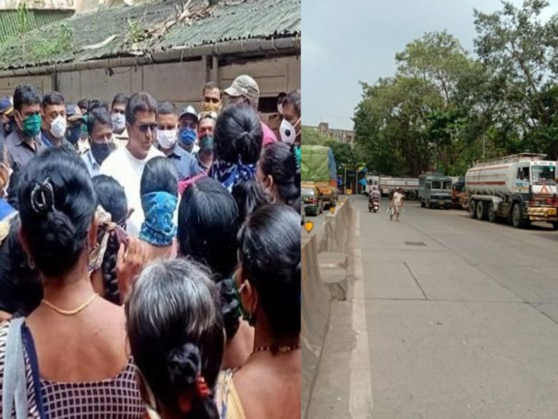 Koli women raise issues before MNS Chief Raj Thackeray; Within 24 hours, the MNS hit the foreigners | कोळी महिलांनी मांडली राज ठाकरेंसमोर समस्या; २४ तासांतच परप्रांतीयांना दिला मनसे दणका