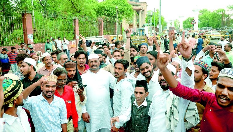 In Nagpur The anger expressed by the Muslim community against Mob lynching | नागपुरात मॉब लिंचींगवर मुस्लिम समाजाने व्यक्त केला रोष 