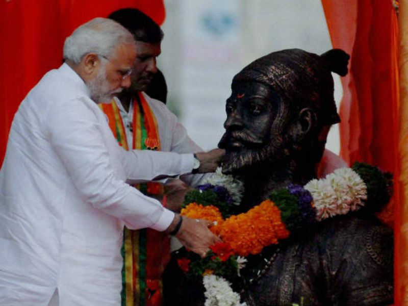 Narendra Modi's prayers to Shivaji Maharaj | रयतेचा राजा, जाणता राजा... नरेंद्र मोदींचा शिवरायांना मानाचा मुजरा