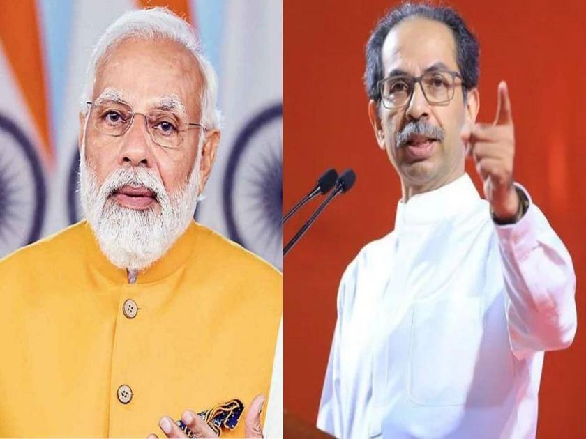 Prime Minister Narendra Modi criticized Uddhav Thackeray in the NDA meeting | NDA च्या बैठकीत पंतप्रधान मोदी उद्धव ठाकरेंवर बरसले; २०१४ ते २०२३ सगळंच काढले