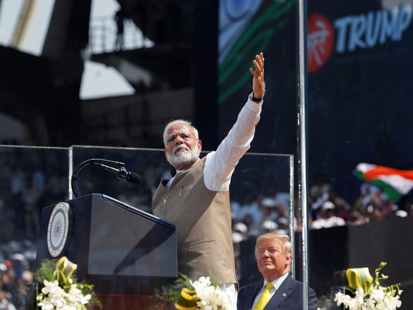 Donald Trump Visit: New chapter on Indo-US relations; Prime Minister Narendra Modi's glory | Donald Trump Visit: भारत-अमेरिका संबंधातील नवा अध्याय; पंतप्रधान नरेंद्र मोदी यांचे गौरवोद्गार