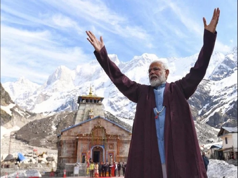 Uttarakhand kedarnath news, PM Narendra Modi visit to kedarnath, he will spend three hours temple | PM मोदींचे पुन्हा 'चलो केदारनाथ'; दिवाळी पाडव्याच्या मुहूर्तावर बाबा केदारांचं दर्शन घेणार!