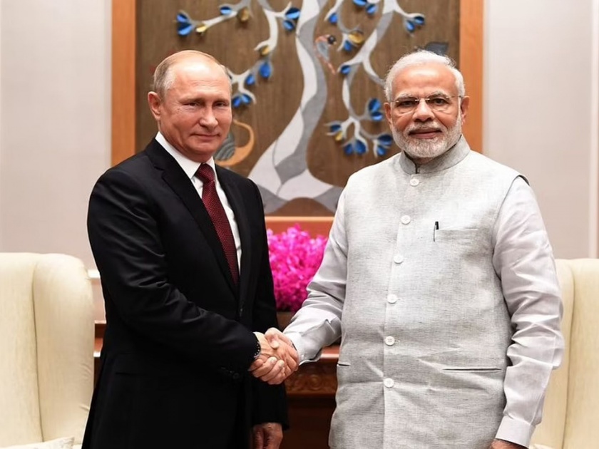 India-Russia Summit: Russian president Vladimir Putin meets PM Narendra Modi at Hyderabad House | India-Russia Summit: जग बदलले तरी रशियासोबत मैत्री तशीच राहिली; नरेंद्र मोदींनी केले पुतीन यांचे स्वागत