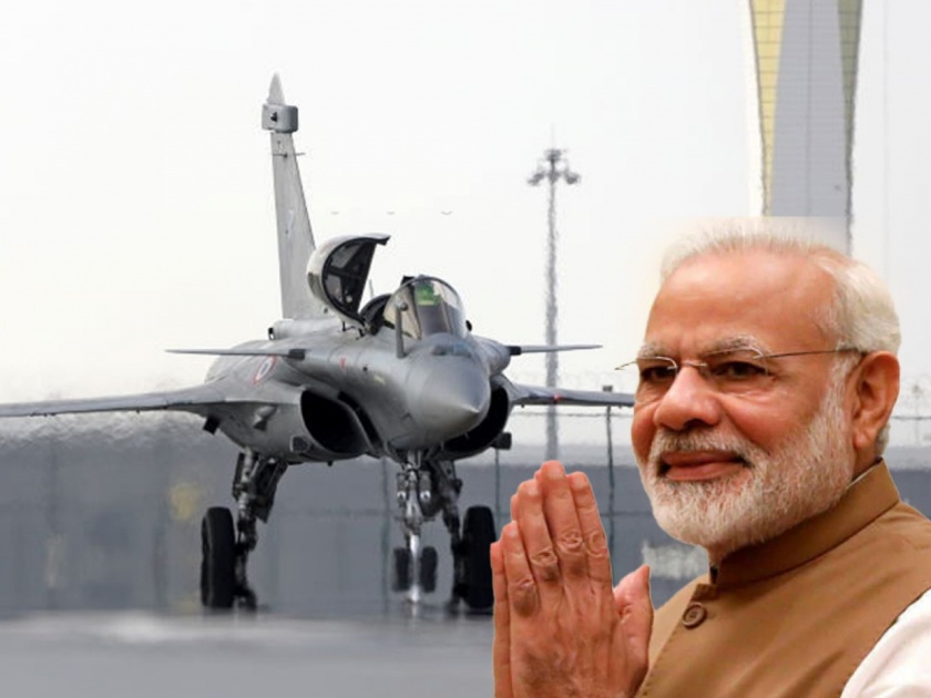 Rafale in India: PM Narendra Modi Welcome 5 Rafale jets with sanskrit shloka | राष्ट्ररक्षेसारखं व्रत नाही... राफेल भारतभूमीवर उतरताच पंतप्रधान नरेंद्र मोदींनी जागवली राष्ट्रभक्ती
