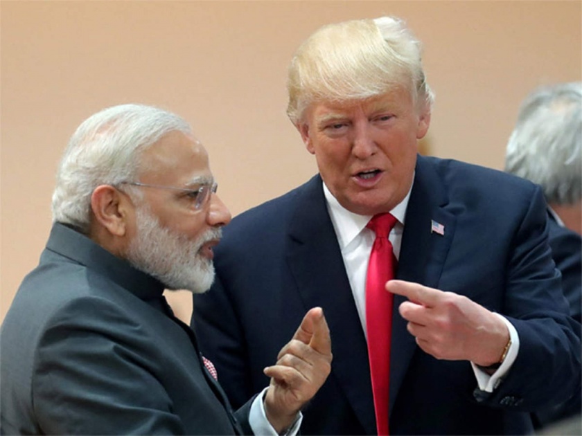 When will the President of the United States oversee the Work of the Modi government? Says Shiv Sena | मोदी सरकारच्या कामांची पाहणी अमेरिकेचे राष्ट्राध्यक्ष कधी करणार?; शिवसेनेचा टोला