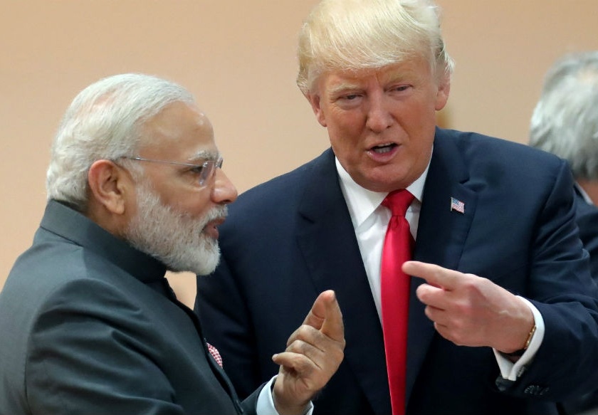 trump warn india about trade war on the eve of Modi-Trump meet | डोनाल्ड ट्रम्प यांची मोदीभेटीच्या पूर्वसंध्येलाच भारतासोबत व्यापार युद्धाची धमकी