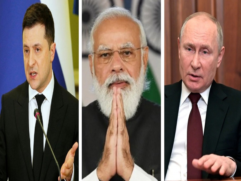 Russia-Ukraine War: PM Modi's intervention in Russia-Ukraine war; Talks with Vladimir Putin and Volodymyr Zelensky | रशिया-युक्रेन युद्धात PM नरेंद्र मोदींची मध्यस्थी; पुतिन आणि झेलेन्स्की यांच्याशी चर्चा