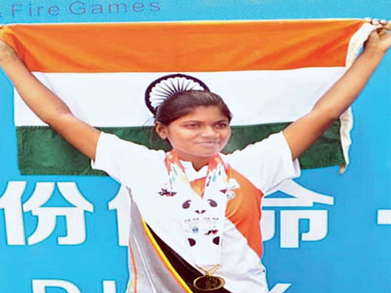 Buldhana female cop monika jadhav stunned in China; won Three medals with two golds | बुलडाण्याच्या महिला पोलिसाचा चीनमध्ये डंका; दोन सुवर्णासह तीन पदके