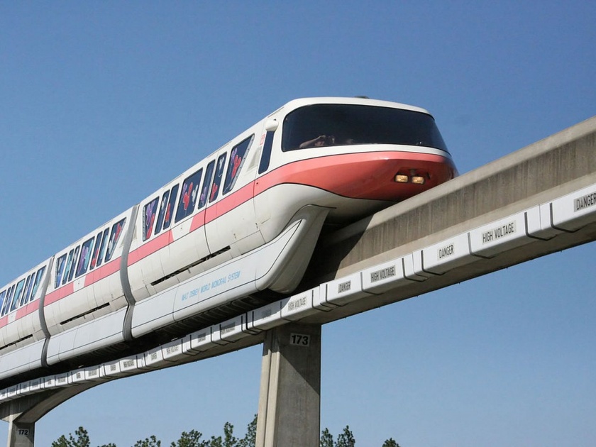 Technical breakdown on first stage of monorail | मोनोरेलच्या पहिल्या टप्प्यावर तांत्रिक बिघाड; 30 मिनिटांच्या अंतराने मोनो सुरू