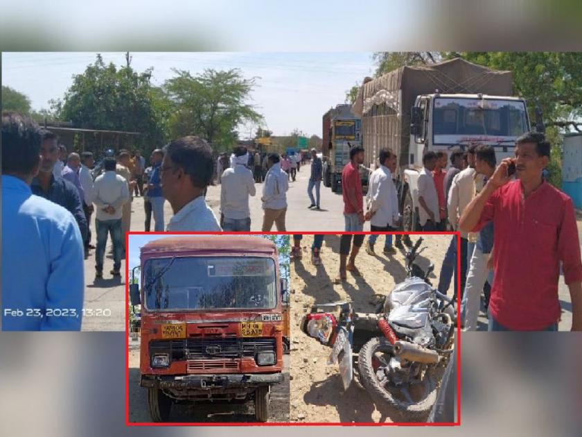 Five-year-old child killed, parents seriously injured as speedy st bus hits bike on morshi amravati route | भरधाव एसटीची दुचाकीला धडक; पाच वर्षीय चिमुकला ठार, आई-वडील गंभीर