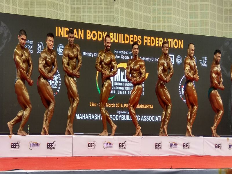 MR. INDIA : Maharashtra's 20 bodybuilders In the race for medals; In the few minutes, the final round begins | भारत- श्री : महाराष्ट्राचे 20 शरीरसौष्ठवपटू पदकांच्या शर्यतीत; काही तासांतच अंतिम फेरीला सुरुवात
