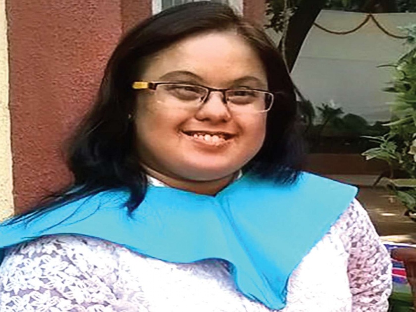 Fighting Down Syndrome, Rachha is giving lessons to Sanskrit subhashis | Women's Day Special: डाऊन सिंड्रोमशी लढून ऋचा देतेय संस्कृत सुभाषितांचे धडे
