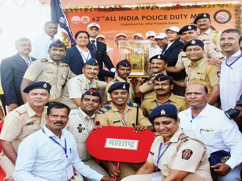 Maharashtra Police constituted for the National Police Duty | राष्ट्रीय पोलीस कर्तव्य मेळाव्यात महाराष्ट्र पोलीस ठरले अव्वल!