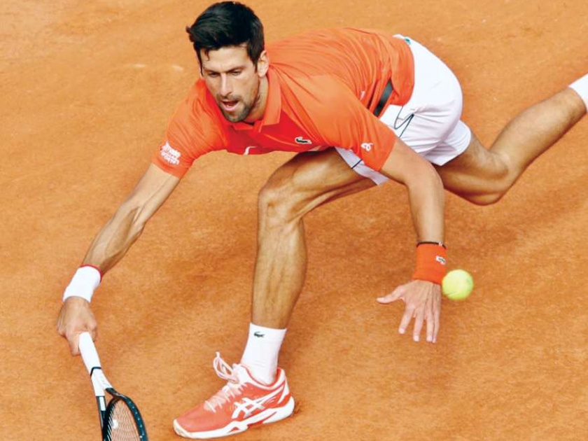 Djokovic's striking performance; The quarter-finals reached the tenth consecutive | जोकोविचची धडाकेबाज कामगिरी; सलग दहाव्यांदा गाठली उपांत्यपूर्व फेरी