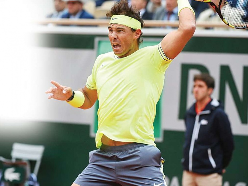 French Open: Rafael Nadal's 'Superhero' | फ्रेंच ओपन : राफेल नदालच ठरला ‘सुपरहीरो’