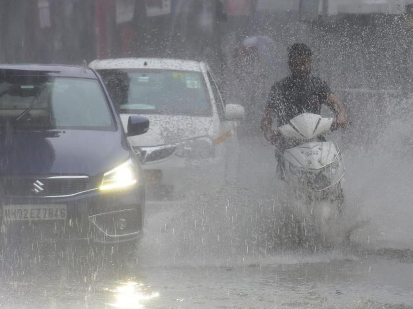 Heavy rain in mumbai IMD issues red Alert | मुंबईत मुसळधार! अतिजोरदार ते मुसळधार पावसाचा इशारा कायम; सर्व यंत्रणा अलर्टवर