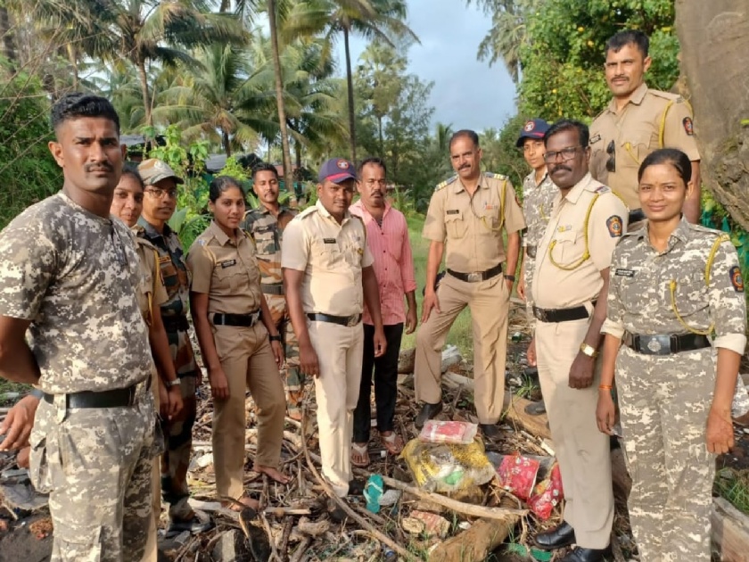 Charas recovered from Murud beach, search operation by Dapoli police in Ratnagiri | Ratnagiri: मुरूड समुद्रकिनारी पुन्हा सापडला चरस, दापोली पोलिसांकडून शोध मोहीम 