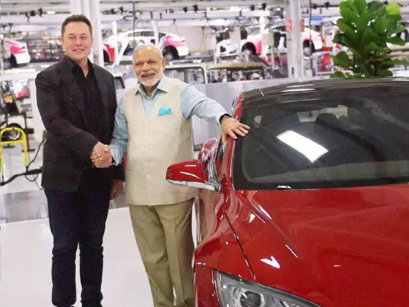 Elon Musk Narendra Modi: Tesla Car coming to India? Elon Musk sparks debate as he follows PM Modi... | Elon Musk Narendra Modi: भारतात Tesla Car येणार? Elon Musk यांनी PM मोदींना फॉलो करताच चर्चेला उधाण...