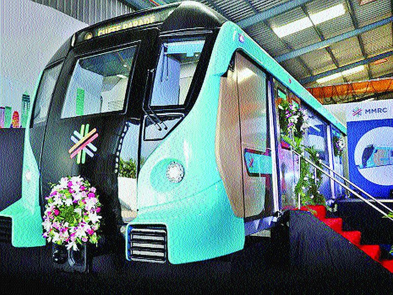 The first metro to run from Mumbai will be arriving on November 2020 | मुंबईच्या पोटातून धावणारी पहिली मेट्रो येणार नोव्हेंबर २०२० मध्ये