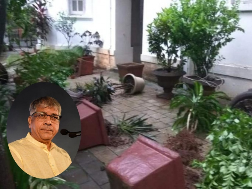Prakash Ambedkar first reaction in Dr.Babasaheb Ambedkar Rajgruh residence vandalism case | राजगृह निवासस्थान तोडफोड प्रकरणी प्रकाश आंबेडकरांची पहिली प्रतिक्रिया; म्हणाले...
