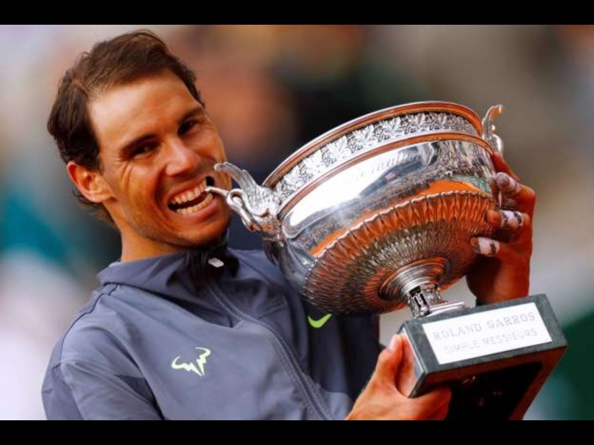 Rafael Nadal calls on Spain's athletes to raise 11 million euros to fight coronavirus svg | Corona Virus : देशवासीयांसाठी तब्बल 90 कोटी निधी गोळा करण्याचा 'लाल बादशाह'चा संकल्प!