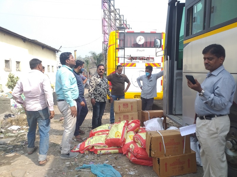Fake khawa brought from Gujarat seized in Nagar | गुजरातमधून आणलेला बनावट खवा नगरमध्ये जप्त