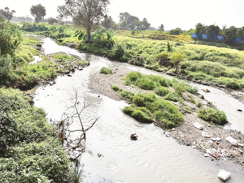 Ahamdnagars 60 MLD wastewater daily in the river Sina | नगरमध्ये रोज ६० एमएलडी सांडपाणी सीना नदीत