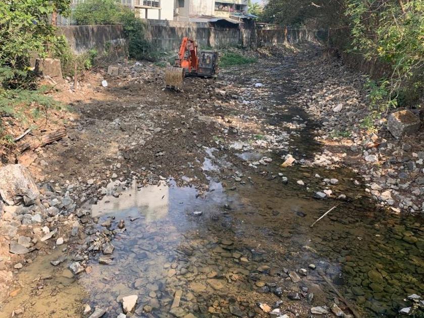River cleaning campaign started from Ambazari | नदी स्वच्छता अभियानाला अंबाझरी येथून सुरुवात