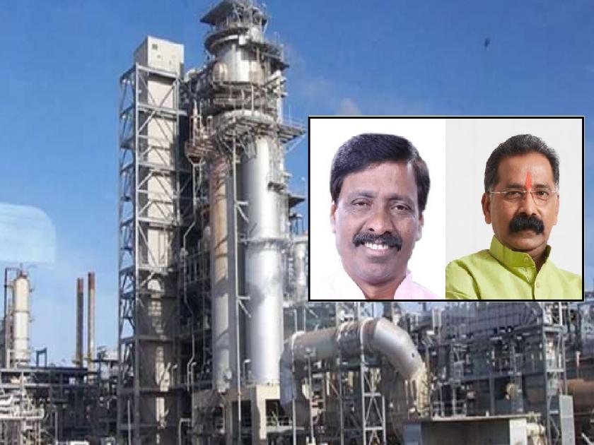 Two factions in Shiv Sena over refinery project approval | रिफायनरीच्या मंजुरीवरून शिवसेनेत दोन गट, सहा वर्षे प्रकल्पाचे भवितव्य अधांतरीच
