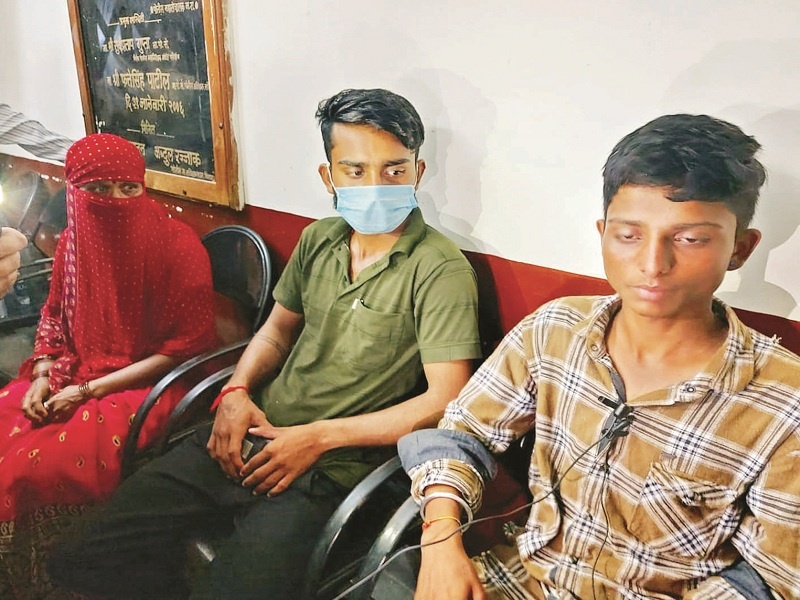Thrilling! Goonda injured in police firing in Nanded; Safe release of abducted child | थरारक ! नांदेडमध्ये पोलिसांच्या गोळीबारात गुंड जखमी; अपहृत मुलाची सुखरूप सुटका