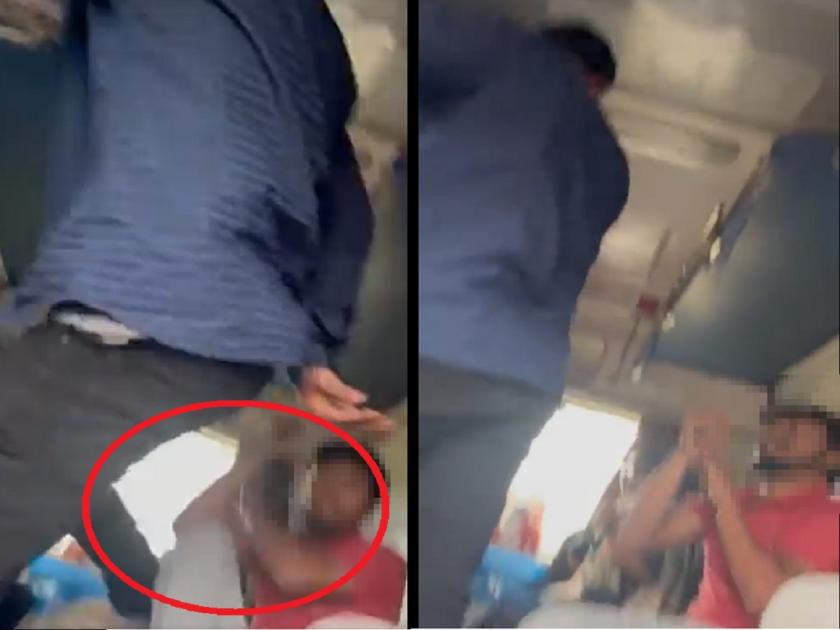 Shocking! abusing, kicking in the chest; Two students brutally beaten in Nanded-Pune Express | धक्कादायक! शिवीगाळ, छातीत लाथा; नांदेड-पुणे एक्सप्रेसमध्ये दोन विद्यार्थ्यांना बेदम मारहाण