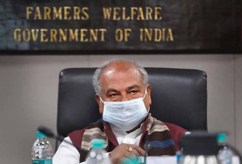 'No help from central government for farmers killed in agitation', minister tomar | 'आंदोलनात मृत्युमुखी पडलेल्या शेतकऱ्यांना केंद्र सरकारकडून मदत नाही'