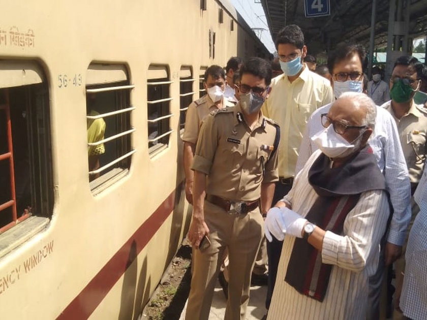 CoronaVirus Latest Marathi News in nashik train departures for lucknow carrying stranded workers | CoronaVirus News in Nashik: नाशिकमधील उत्तर भारतीयांना घेऊन आणखी एक रेल्वे लखनऊकडे रवाना