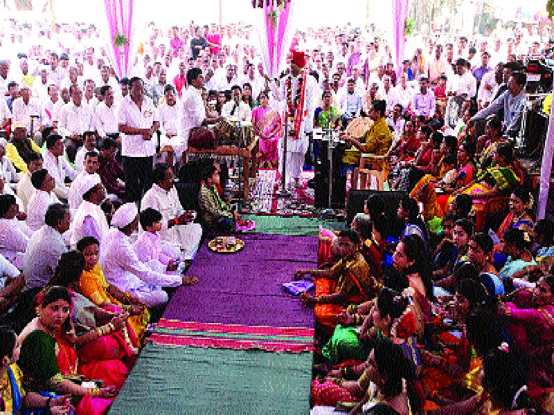 Ramjamamotsav celebrations in the city | शहरात रामजन्मोत्सवाचा जल्लोष