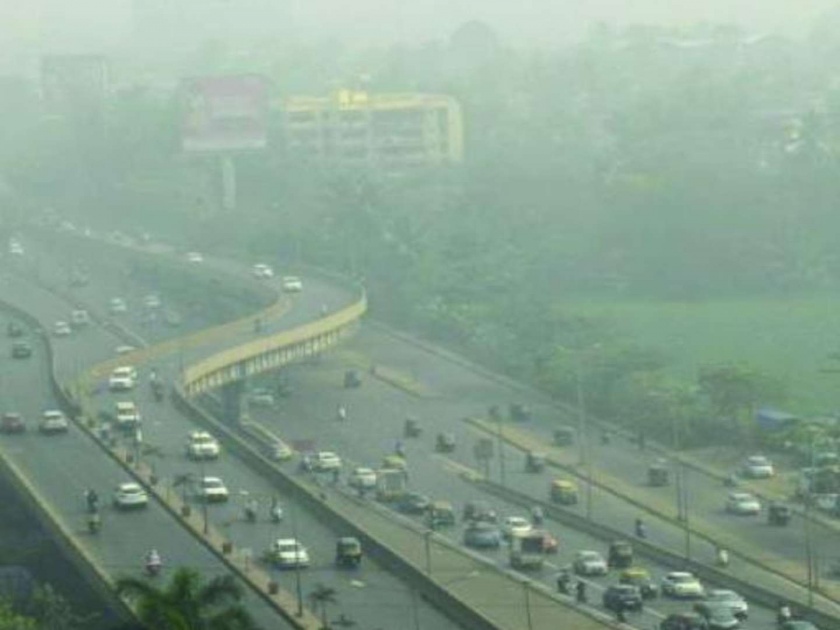  The air in Mumbai is satisfactory, the atmosphere in Navi Mumbai polluted | मुंबईतील हवा समाधानकारक, नवी मुंबईतील वातावरण प्रदूषित