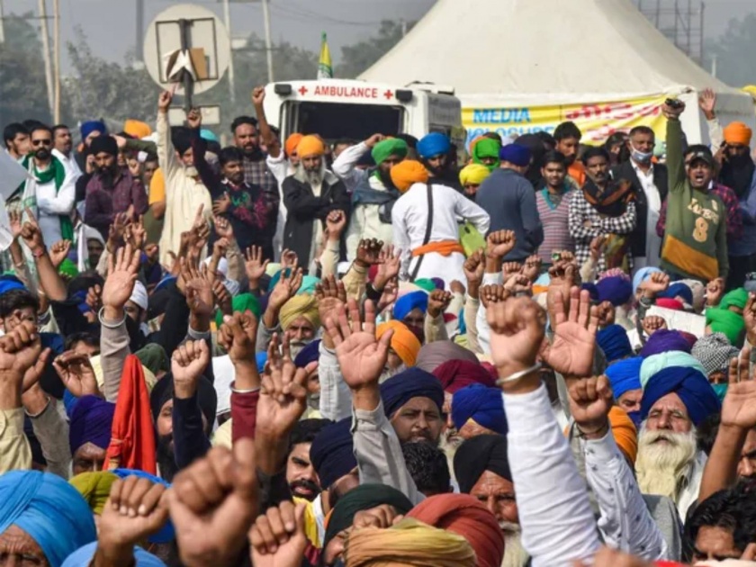 no New Year celebrations until govt accepts our demands: Farmers protesting at Singhu border | मागण्या मान्य होत नाहीत तोपर्यंत नव्या वर्षाचं सेलिब्रेशन करणार नाही; शेतकरी आक्रमक