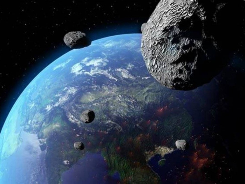 two asteroids as big as Eiffel Tower to zoom past Earth today | मोठ्या संकटाची चाहूल... 'आयफेल टॉवर' इतके मोठे दोन उल्कापिंड आज पृथ्वी जवळून जाणार