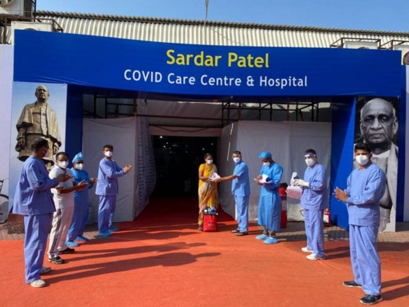 delhis Sardar Patel COVID centre starts admitting foreigners people coming from abroad | भारत जगात भारी! देशातील सर्वात मोठ्या कोविड सेंटरमध्ये आता परदेशी रुग्णांवर उपचार