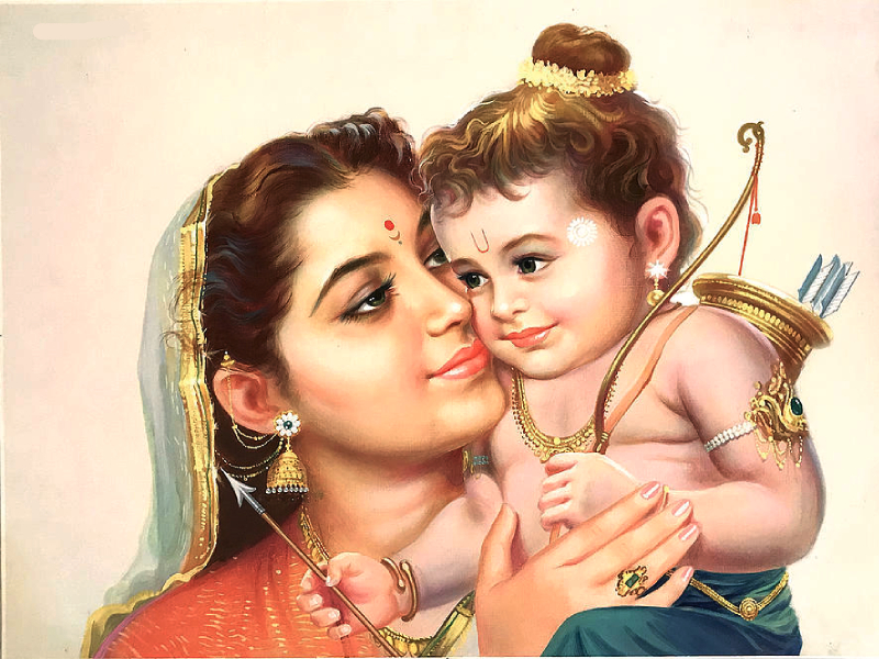 Ram Navmi 2021: Before the birth of Ram, Kausalya had some 'severe' tears, which made King Dasharatha also tremble ... | Ram Navmi 2021 : रामजन्माआधी कौसल्येला कोणते 'कडक' डोहाळे लागले होते, जे पाहून राजा दशरथही बिथरला... 