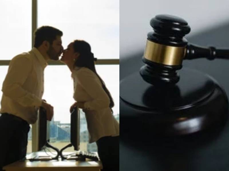 gujarat strange case in the high court the court has to decide whether kissing in the office is a private act or not | ऑफिसमध्ये किस करणं वैयक्तिक अधिकार आहे की नाही?; हायकोर्टासमोर अजब खटला, नेमकं प्रकरण काय?
