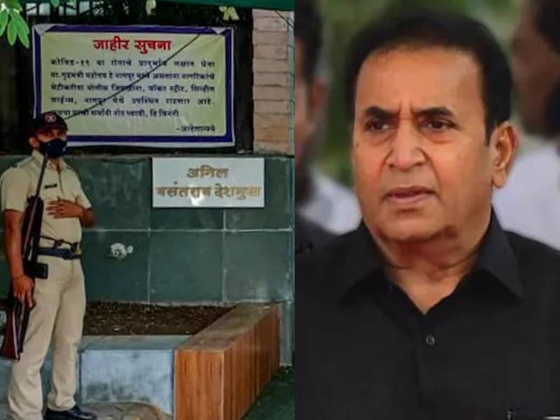 ED raids former Home Minister Anil Deshmukhs house in nagpur | Anil Deshmukh BREAKING: नागपूरपाठोपाठ अनिल देशमुखांच्या मुंबईतल्या घरी देखील ईडीचा छापा; झाडाझडती सुरू
