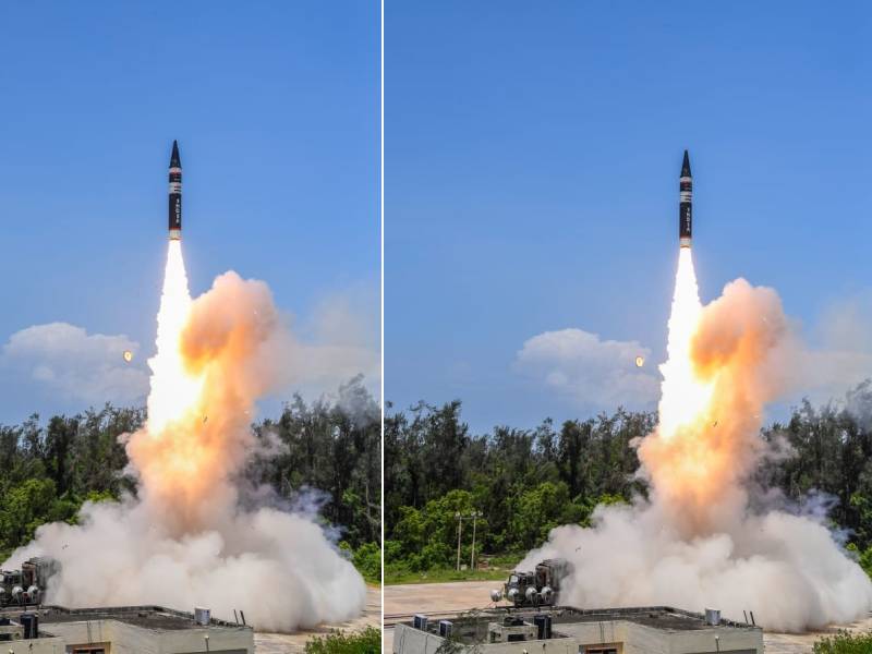 India successfully test fired the Agni Prime missile today off the coast of Odisha | Agni Prime missile: जय हो! भारताला मिळालं मोठं यश, 'अग्नि-प्राइम' मिसाईलची यशस्वी चाचणी