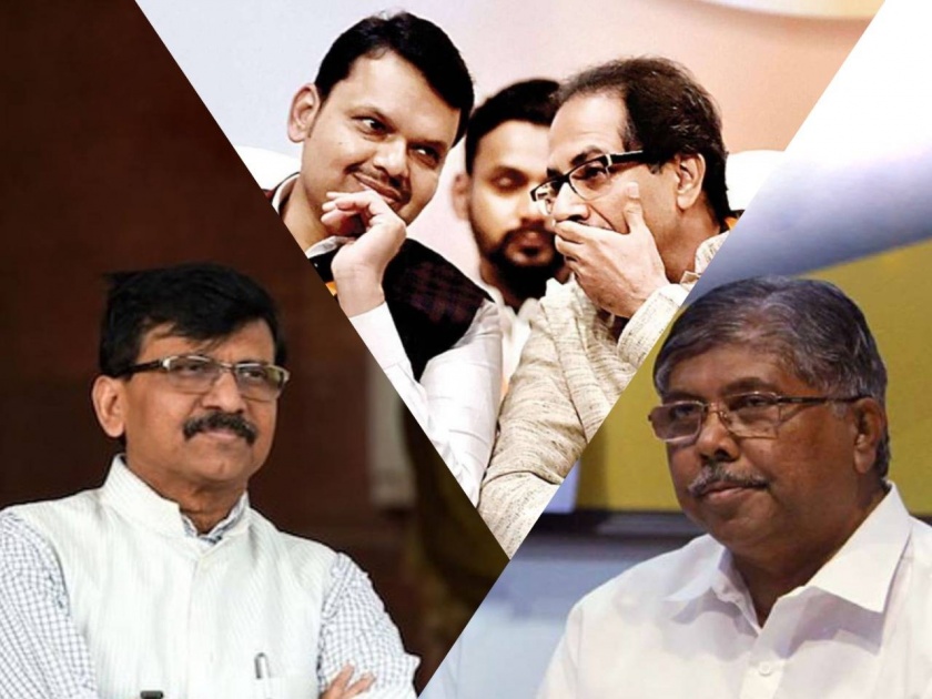 cm uddhav thackeray and bjp leader uddhav thackeray meets in mumbai | पाटील, राऊतांची सूचकं विधानं अन् ठाकरे-फडणवीसांची भेट; शिवसेना-भाजपचं नेमकं चाललंय काय..?