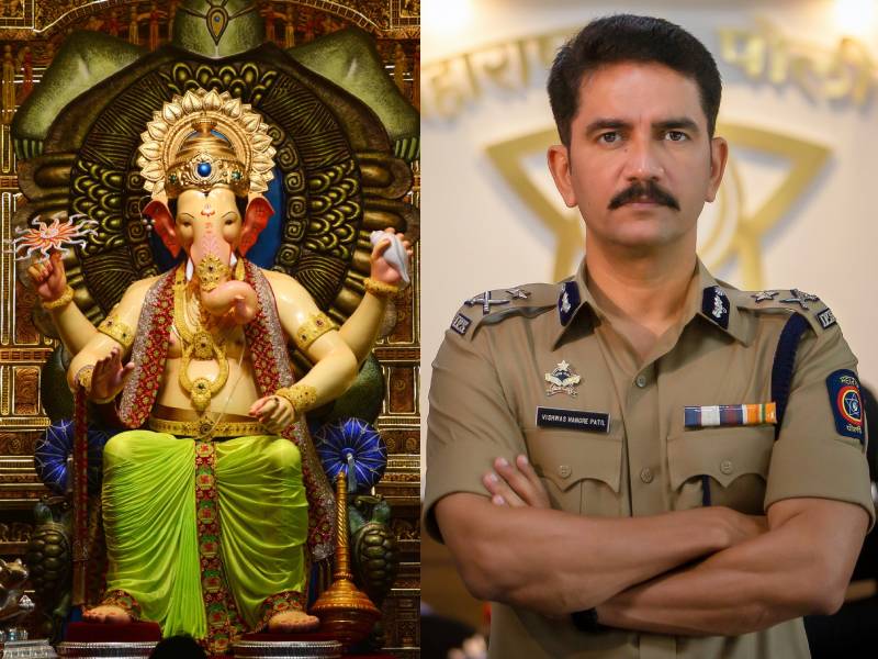 mumbai police vishwas nangare patil solved the issue about lalbaugcha raja | Lalbaugcha Raja: 'लालबागचा राजा' मंडळ आणि पोलिसांमधला तिढा सुटला; नांगरे पाटलांनी साधला सुवर्णमध्य! 