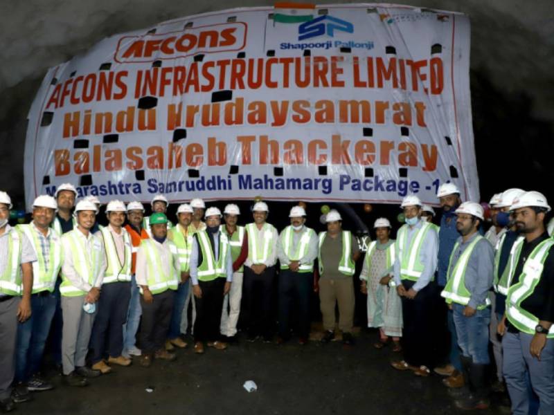 Ghat tunnels on Samrudhi Highway completed 8 km double tunnels completed in 2 years | समृद्धी महामार्गांवरील घाट मार्गातील बोगद्यांचं काम पूर्ण, ८ किमीचे दुहेरी बोगदे २ वर्षात पूर्ण