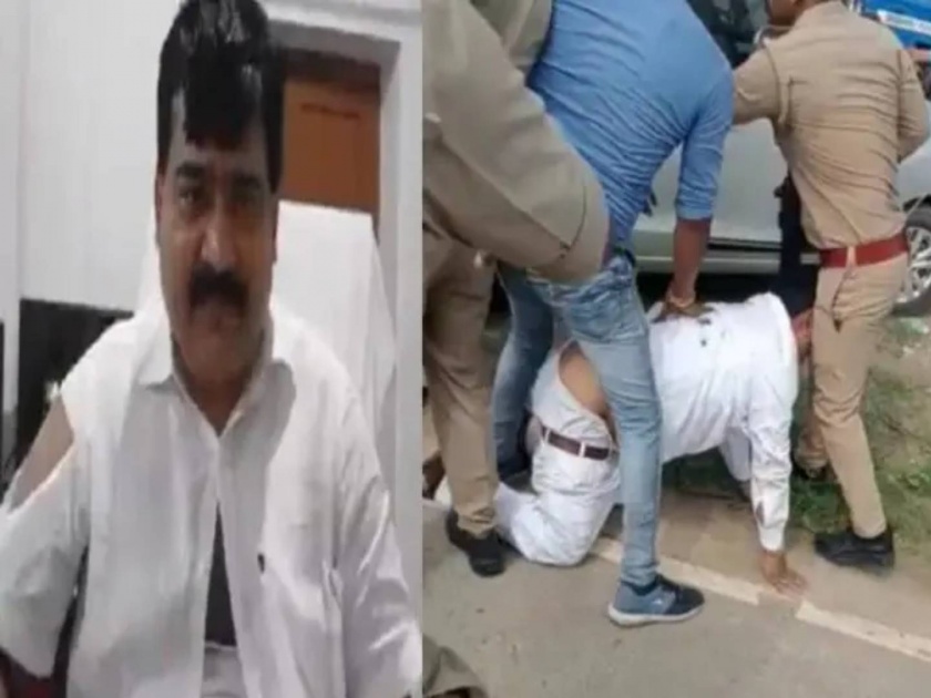 Clash Between Bjp And Congress Workers In Pratapgarh Attack On Bjp Mp Sangam Lal Gupta | VIDEO: भाजप खासदाराला कपडे फाटेपर्यंत मारहाण; काँग्रेस कार्यकर्त्यांनी लाथाबुक्क्यांनी मारलं
