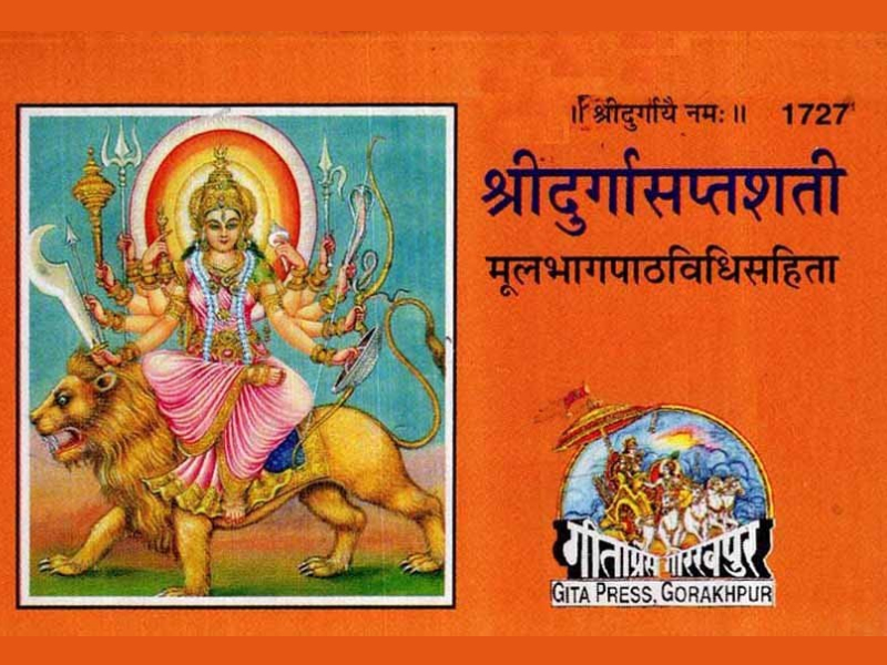 Navratri 2021: Find out exactly what is in the book of Durga Saptashati and why it is said to be read carefully on Navratri! | Navratri 2021 : दुर्गा सप्तशतीत नेमके काय आहे आणि नवरात्रीत ती आवर्जून वाचावी असे का म्हणतात, जाणून घ्या!