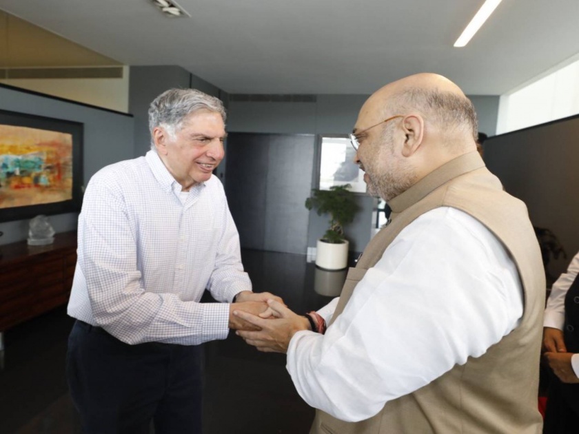 Ratan Tata to meet Amit Shah soon; What exactly will be discussed? Find out | रतन टाटा लवकरच अमित शाहंची भेट घेणार; नेमकी कशावर चर्चा होणार? जाणून घ्या