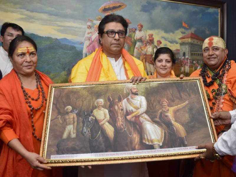 Raj Thackeray to visit Ayodhya after Diwali kanchan giri ma in mumbai | Raj Thackeray Ayodhya Visit: राज ठाकरे दिवाळीनंतर अयोध्येला जाणार, रामलल्लाचं दर्शन घेणार; कांचन गिरीजींनी घेतली भेट