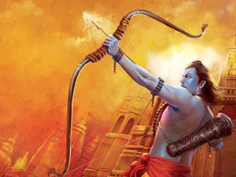 If you want to know how much power Rama had in his arrows, then know three stories in Ramayana! | रामाच्या बाणांमध्ये किती ताकद होती हे जाणून घ्यायचे असेल तर रामायणातील तीन गोष्टी वाचा!
